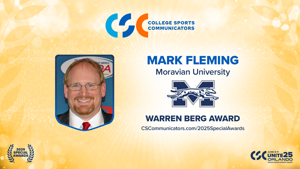 2025 Special Awards Salute: Mark Fleming - Warren Berg Award
